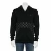 Men's Vans® Zip Front Hoodie -Cheap Mens Casual Outdoor Clothing Store 5570786 Black