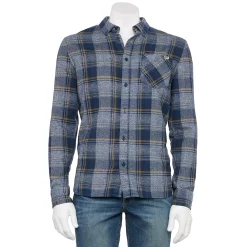 Men's Vans Button-Down Shirt -Cheap Mens Casual Outdoor Clothing Store 5570799 Dress Blues