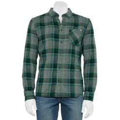 Men's Vans Button-Down Shirt -Cheap Mens Casual Outdoor Clothing Store 5570799 Ponderosa Pine