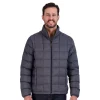 Men's ZeroXposur Luke Box Quilted Puffer Jacket -Cheap Mens Casual Outdoor Clothing Store 5570834 Slate