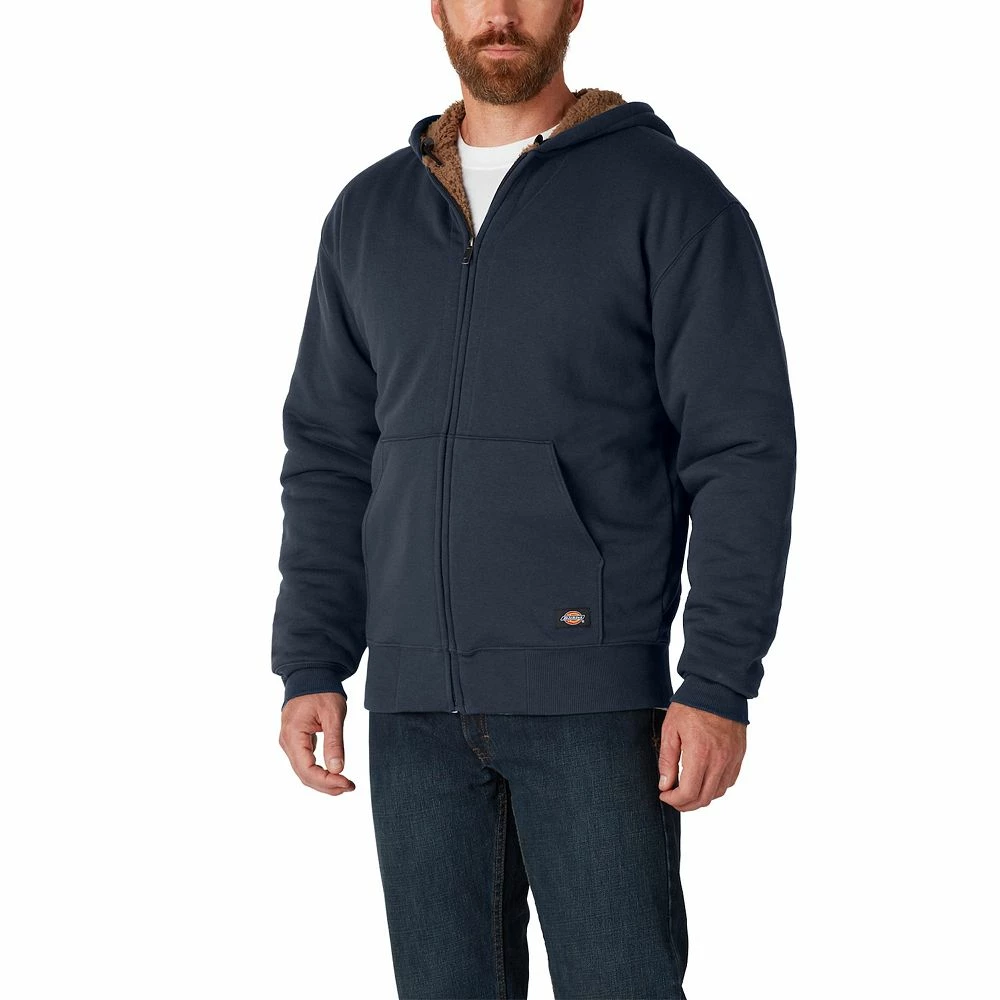 Men's Dickies Fleece-Lined Zip-Front Hoodie 6 Men's Dickies Fleece-Lined Zip-Front Hoodie - Image 4
