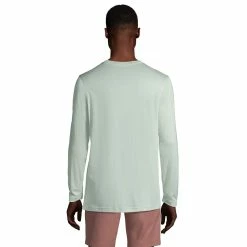 Big & Tall Lands' End Supima Crewneck Tee -Cheap Mens Casual Outdoor Clothing Store 5581276 ALT