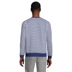 Men's Lands' End Serious Sweats French Terry Crewneck Sweatshirt -Cheap Mens Casual Outdoor Clothing Store 5582142 ALT