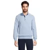Men's Lands' End Quilted Snap-Front Mockneck Top