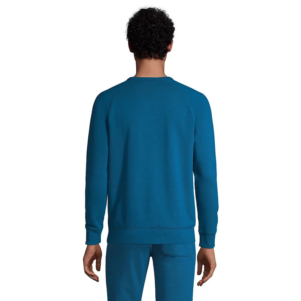 Big & Tall Lands' End Serious Sweats French Terry Crewneck Sweatshirt 5 Big & Tall Lands' End Serious Sweats French Terry Crewneck Sweatshirt - Image 3