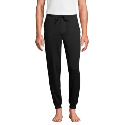 Big & Tall Lands' End Knit Jersey Jogger Pajama Pants 14 Big & Tall Lands' End Knit Jersey Jogger Pajama Pants -Cheap Mens Casual Outdoor Clothing Store 5584299 Black