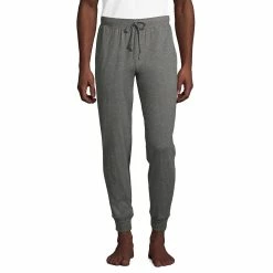 Big & Tall Lands' End Knit Jersey Jogger Pajama Pants 13 Big & Tall Lands' End Knit Jersey Jogger Pajama Pants -Cheap Mens Casual Outdoor Clothing Store 5584299 Charcoal Heather