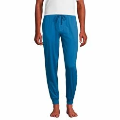 Big & Tall Lands' End Knit Jersey Jogger Pajama Pants 15 Big & Tall Lands' End Knit Jersey Jogger Pajama Pants -Cheap Mens Casual Outdoor Clothing Store 5584299 Mariner Blue
