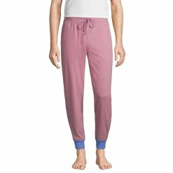 Big & Tall Lands' End Knit Jersey Jogger Pajama Pants 16 Big & Tall Lands' End Knit Jersey Jogger Pajama Pants -Cheap Mens Casual Outdoor Clothing Store 5584299 Orange Blue Stripe