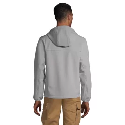 Men's Lands' End Softshell Hooded Jacket -Cheap Mens Casual Outdoor Clothing Store 5585265 ALT