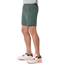 Men's Caliville Stretch Active Lined Performance Shorts -Cheap Mens Casual Outdoor Clothing Store 5586706 ALT3