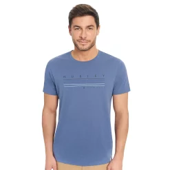 Men's Hurley Graphic Tees -Cheap Mens Casual Outdoor Clothing Store 5596031 Diffused Blue