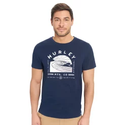 Men's Hurley Graphic Tees -Cheap Mens Casual Outdoor Clothing Store 5596031 Obsidian