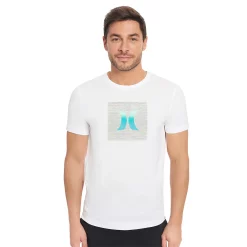 Men's Hurley Graphic Tees -Cheap Mens Casual Outdoor Clothing Store 5596031 White