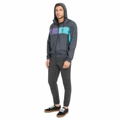 Men's Hurley 90s Jack Windbreaker Jacket -Cheap Mens Casual Outdoor Clothing Store 5597942 ALT6