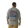 Big & Tall Eddie Bauer Graphic Tee 2 Big & Tall Eddie Bauer Graphic Tee -Cheap Mens Casual Outdoor Clothing Store 5598637 Heather Gray
