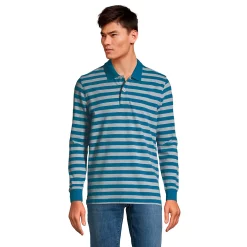 Big & Tall Lands' End Comfort-First Mesh Polo 16 Big & Tall Lands' End Comfort-First Mesh Polo -Cheap Mens Casual Outdoor Clothing Store 5642602 Blue Even Stripe