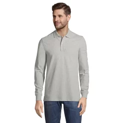 Big & Tall Lands' End Comfort-First Mesh Polo -Cheap Mens Casual Outdoor Clothing Store 5643372 Gray Heather
