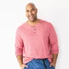 Big & Tall Apt. 9® Core Henley Top 2 Big & Tall Apt. 9® Core Henley Top -Cheap Mens Casual Outdoor Clothing Store 5644149 Red