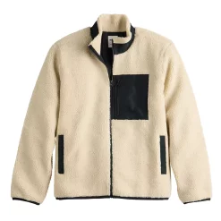 Men's Sonoma Goods For Life Grizzly Sherpa Jacket -Cheap Mens Casual Outdoor Clothing Store 5659159 ALT