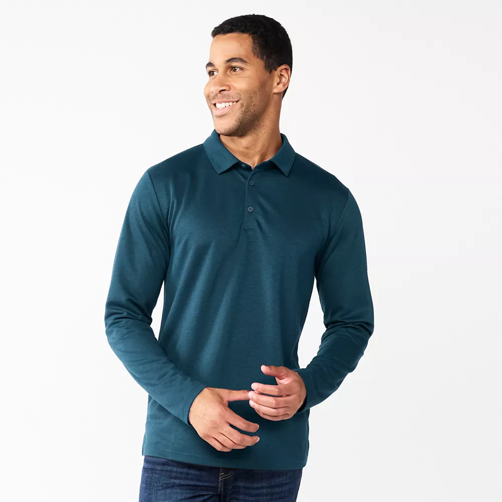 Men's Apt. 9® Interlock Polo 3 Men's Apt. 9® Interlock Polo