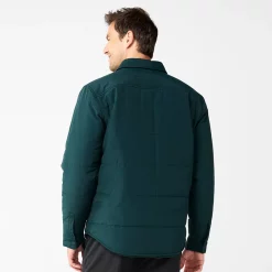 Men's Apt. 9® Quilted Puffer Shirt Jacket -Cheap Mens Casual Outdoor Clothing Store 5670829 ALT