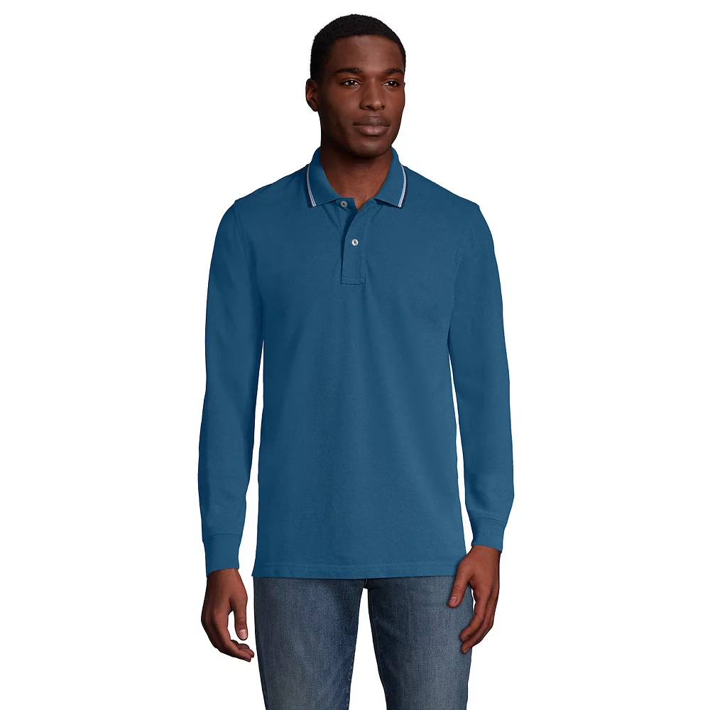 Men's Lands' End Comfort First Mesh Polo 10 Men's Lands' End Comfort First Mesh Polo - Image 8