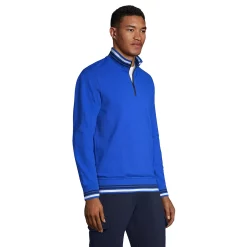 Men's Lands' End Comfort First Mesh Quarter-Zip Top -Cheap Mens Casual Outdoor Clothing Store 5684540 ALT2