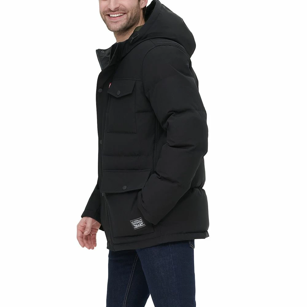 Men's Levi's® Four Pocket Hooded Parka 11 Men's Levi's® Four Pocket Hooded Parka - Image 9