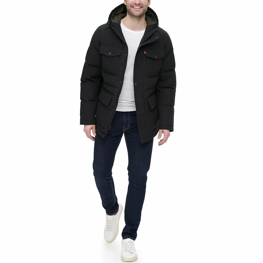 Men's Levi's® Four Pocket Hooded Parka 13 Men's Levi's® Four Pocket Hooded Parka - Image 11