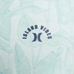 Men's Hurley Teal Tinted Tee -Cheap Mens Casual Outdoor Clothing Store 5726260 ALT6