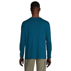 Big & Tall Lands' End Supima Jersey Henley 13 Big & Tall Lands' End Supima Jersey Henley -Cheap Mens Casual Outdoor Clothing Store 5743496 ALT