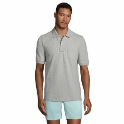 Big & Tall Lands' End Comfort-First Mesh Polo 19 Big & Tall Lands' End Comfort-First Mesh Polo -Cheap Mens Casual Outdoor Clothing Store 5743497 Gray Heather
