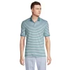 Big & Tall Lands' End Jacquard Super Soft Supima Polo