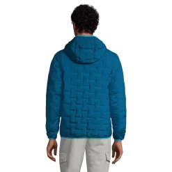 Big & Tall Lands' End Insulated Double-Weave Down Jacket -Cheap Mens Casual Outdoor Clothing Store 5746197 ALT