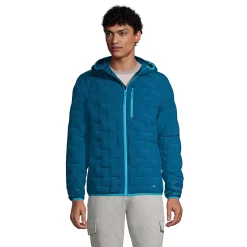 Big & Tall Lands' End Insulated Double-Weave Down Jacket