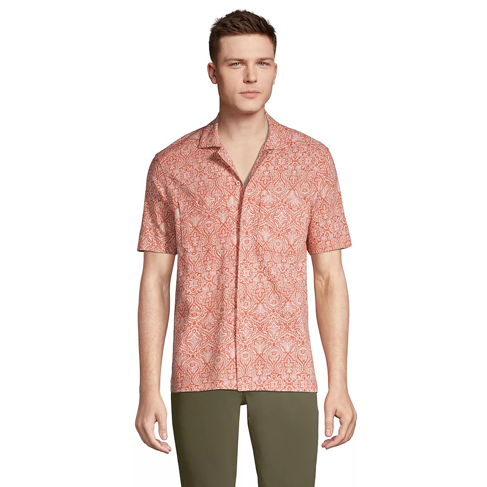 Men's Lands' End Linen Tee 9 Men's Lands' End Linen Tee - Image 7