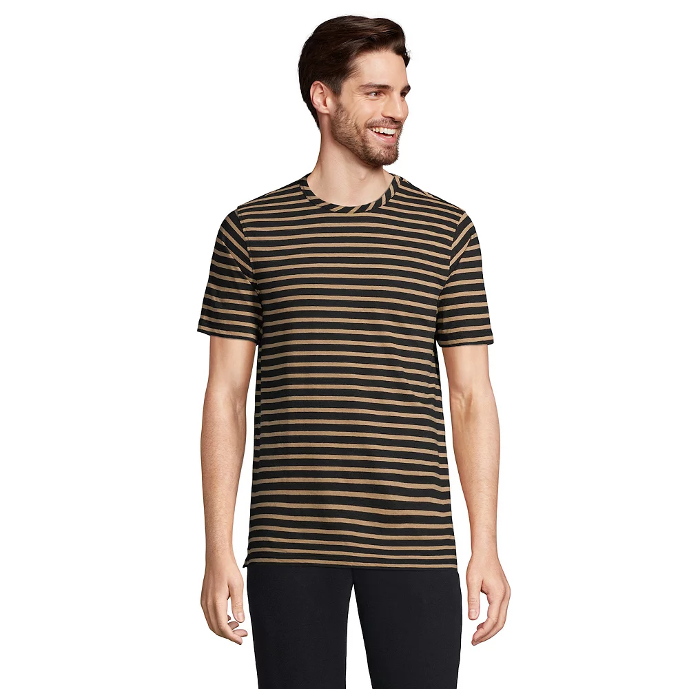 Men's Lands' End Linen Tee 4 Men's Lands' End Linen Tee - Image 2