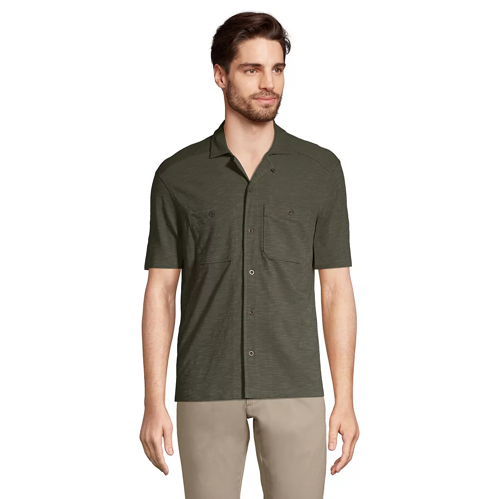 Men's Lands' End Linen Tee 6 Men's Lands' End Linen Tee - Image 4