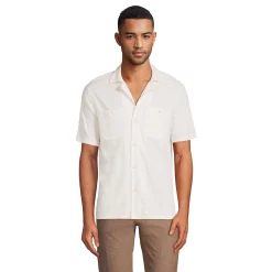 Men's Lands' End Linen Tee 18 Men's Lands' End Linen Tee -Cheap Mens Casual Outdoor Clothing Store 5747113 Ivory