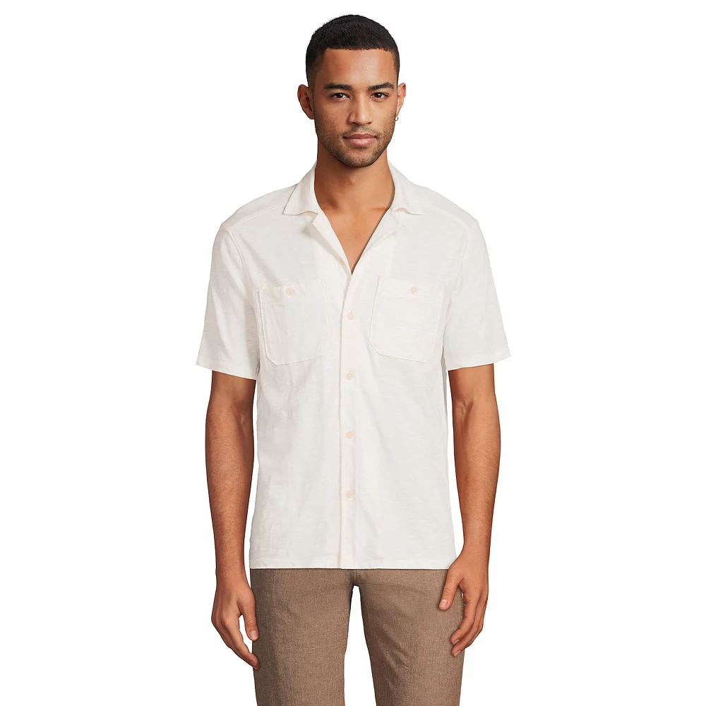 Men's Lands' End Linen Tee 8 Men's Lands' End Linen Tee - Image 6