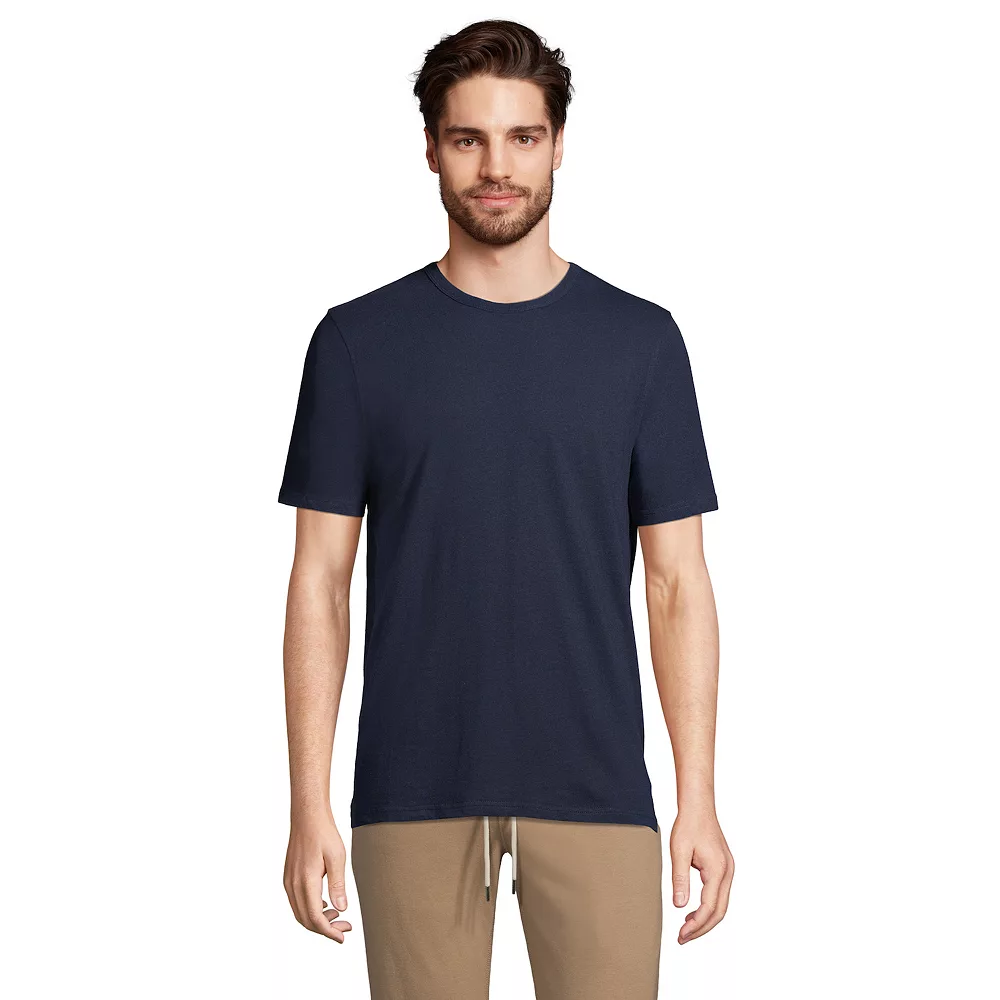 Men's Lands' End Linen Tee 10 Men's Lands' End Linen Tee - Image 8