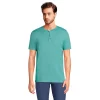 Men's Lands' End Supima Jersey Henley Top