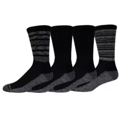 Men's Columbia Lifestyle Cushioned Arch Support Pattern Crew Socks