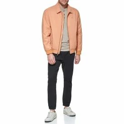 Men's Dockers Micro-Twill Golf Bomber Jacket 15 Men's Dockers Micro-Twill Golf Bomber Jacket -Cheap Mens Casual Outdoor Clothing Store 5776806 ALT5