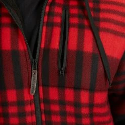 Men's Smith's Workwear Butter-Sherpa Lined Plaid Hooded Jacket 18 Men's Smith's Workwear Butter-Sherpa Lined Plaid Hooded Jacket -Cheap Mens Casual Outdoor Clothing Store 5869374 ALT5