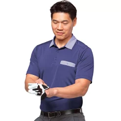 Men's Antigua Hustle Polo -Cheap Mens Casual Outdoor Clothing Store 5893718 Purple