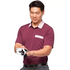 Men's Antigua Hustle Polo -Cheap Mens Casual Outdoor Clothing Store 5893718 Red