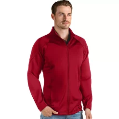 Men's Antigua Links Golf Jacket -Cheap Mens Casual Outdoor Clothing Store 5893725 Red