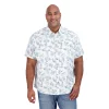 Big & Tall Eddie Bauer FreeDry® Mountain Button-Down Shirt -Cheap Mens Casual Outdoor Clothing Store 5895194 Snow
